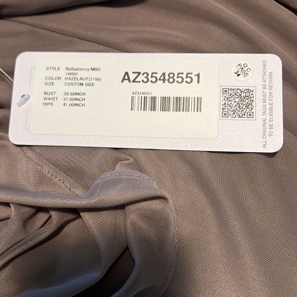 Gorgeous AZAZIE BELLADONNA MBD in Hazelnut: NEW WITH TAGS - Picture 8 of 8